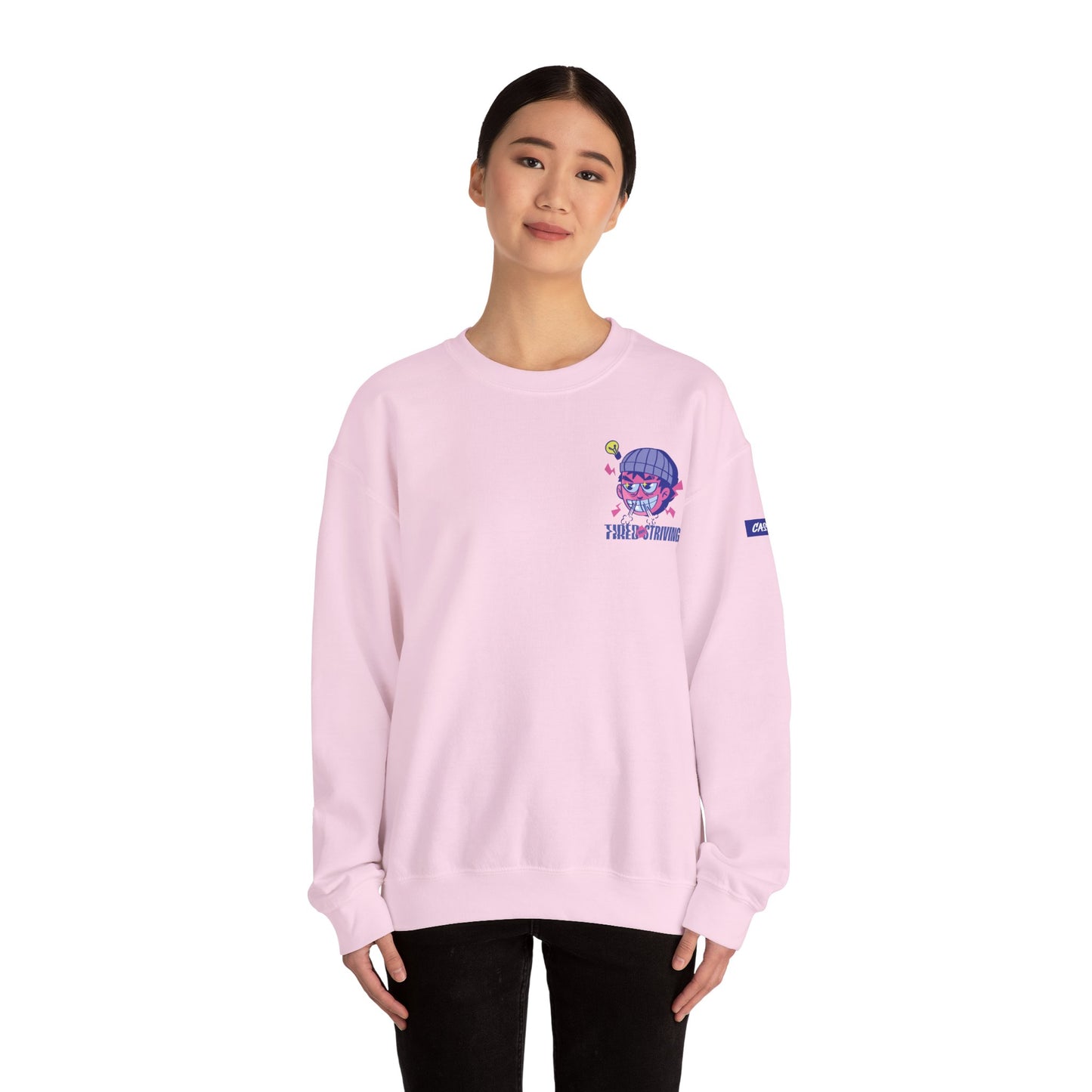 Tired but Striving - Unisex Heavy Blend™ Crewneck Sweatshirt